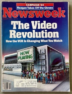NEWSWEEK Magazine VTG Issue - Aug 6, 1984 “The Video Revolution” • Campaign ‘84 - Picture 1 of 10