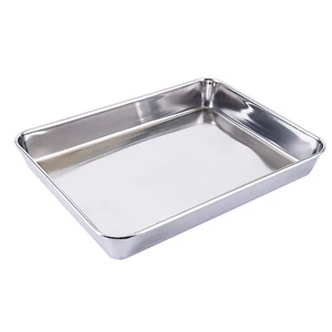 Sheet Pan,Cookie Sheet,Heavy Duty Stainless Steel Baking Pans,Toaster Oven Pa... - Picture 1 of 5