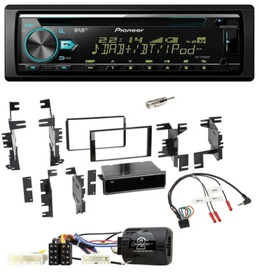 Pioneer DAB Lenkrad CD USB Bluetooth Autoradio für Nissan Tida ab 2008 Titan ab - Bild 1 von 4