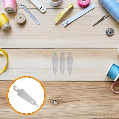  120-teiliges Nadeleinfädlerset aus silberfarbenem Edelstahl – - Bild 1 von 4