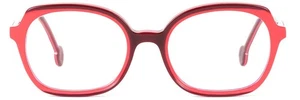 Authentic LA Eyeworks ORTEGA 792 49mm Glasses Frames Pink Red Made in Italy - Picture 1 of 9