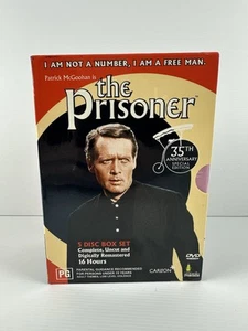 The Prisoner Complete Remastered Series DVD Boxset 5 Discs Region Free VGC - Picture 1 of 11