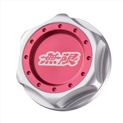 MUGEN   Mugen Hexagon Oil Filler Cap Red 15610-XG8 -K2S0-Rfrom JP - Image 1 of 2