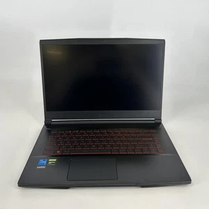 MSI Thin GF63 15.6 FHD i5-11400H 2.70GHz 8GB 256GB SSD NVIDIA GTX 1650 - READ - Picture 1 of 11