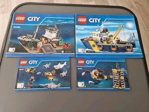 Lego Bauanleitung 60095 City Deep Sea Exploration Vessel  - Bild 1 von 9