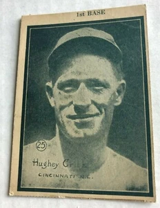 1931 W517 #25 Hughey Critz Cincinnati N/L 1st Base Vintage Baseball Card - Picture 1 of 6