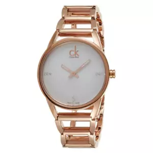 Calvin Klein Ck Ladies K3G2362W Stately PVD Gold Rose Watch - Bild 1 von 3