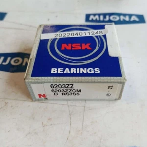 RODAMIENTOS NSK 6203ZZ 6203ZZCM D NS7S5 (Nuevo stock antiguo) - Imagen 1 de 3
