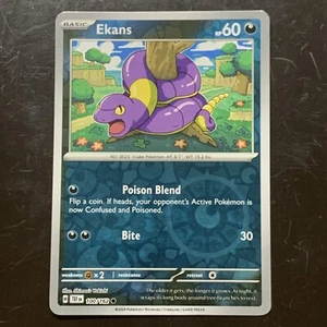 Pokemon TCG - Ekans 100/162 Reverse Holo - Temporal Forces - Picture 1 of 3