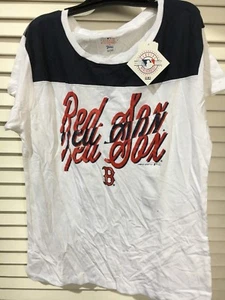 Campus Lifestyle Baseball Damen weiß M Medium Boston Red Sox Shirt 160 MLB Etikett - Bild 1 von 1
