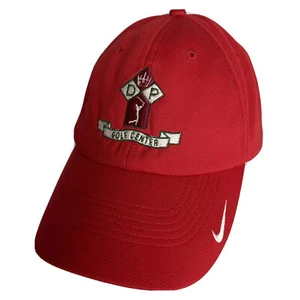 Nike Mens Hat Adjustable Golf Cap Red D P Golf Center - Picture 1 of 10