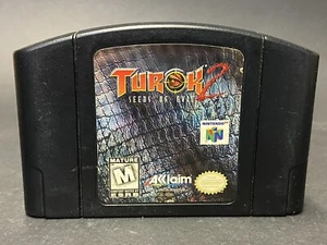 Turok 2 : Seeds of Evil (Nintendo 64, 1998) N64Authentic - Picture 1 of 4