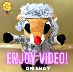 Gemmy Dancing & Musical Rudolf Red Nose Reindeer - Picture 1 of 16