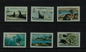 South Georgia: 1991, Elephant Seals, MNH set - Picture 1 of 1