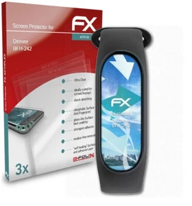 atFoliX 3x Screen Protector for Denver BFH-242 Protective Film clear&flexible - Picture 1 of 8