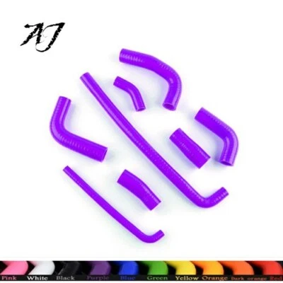 Manguera de refrigerante de radiador de silicona púrpura para Kawasaki Ninja 250R EX250F 2008-2012 Foto 1 de 4