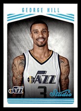 2016-17 Panini Studio George Hill Studio Edition Glossy #151