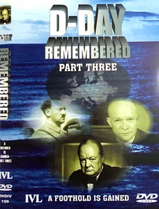 War Documentary DVD D-Day Normandy WW2 WWII Remembered - World War 2 - Picture 1 of 5