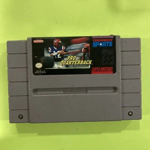 Pro Quarterback Super Nintendo SNES Used - Picture 1 of 3
