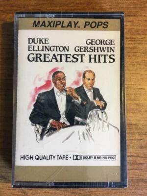 GREATEST HITS OF ELLINGTON & GERSHWIN SEALED CASSETTE TAPE LATE NITE BARGAIN! - Image 1 of 2