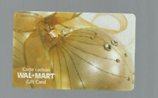 WALMART COLLECTABLE GIFT CARD GOLDEN ORNAMENT