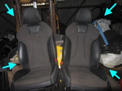 AUDI A3 8V S LINE 2018 BLACK EDITION HEATED DRIVER or PASSENGER FRONT SEAT 26k - Image 1 of 4