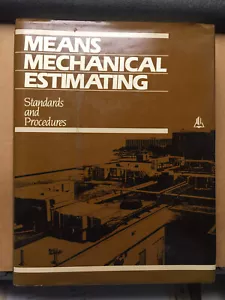 Means Mechanical Estimating Stanards & Procedures Plumbing HVAC Fire Pro 1987 - Picture 1 of 5