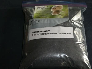 Rock Tumbling Grit -3 pounds of 120/220 Silicon Carbide - Picture 1 of 1