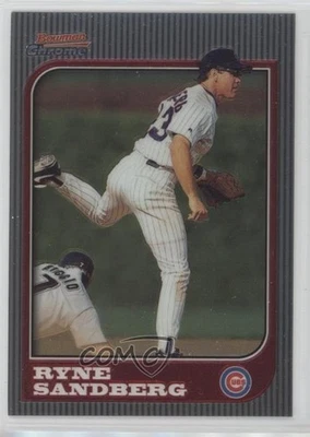 1997 Bowman Chrome Ryne Sandberg #18 HOF - Image 1 of 2