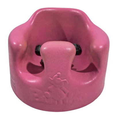 Bumbo Floor Seat (Pink) for Baby Toddler Child w/ 3 Point Harness - Used VGC - Image 1 of 4