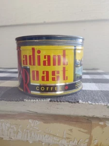Vintage Graphic Radiant Roast One Pound Kaffeedose - Bild 1 von 11