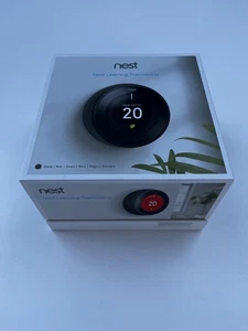Google Nest Thermostat (3rd Gen) -Black  UK T3029EX. 2 of 2. Other listed sep.  - Picture 1 of 8