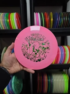 Innova Discs Star TeeRex Pink 173-175g  Stamp Artist Series OOP Disc Golf Driver - Picture 1 of 7