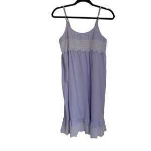 The Prairie Rachel Ashwell Damen Gr. S blau Ösen Spitze Kleid Nachthemd Landhaus - Bild 1 von 5