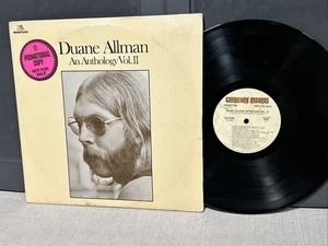 EX/EX • DUANE ALLMAN “An Anthology Vol. II” US Capricorn 2 LP promo Labels - Picture 1 of 4
