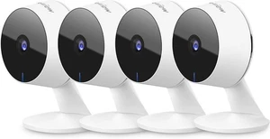 Laview Security Cameras 4Pcs, Home Security Camera Indoor 1080P, Wi-Fi Cameras W - Picture 1 of 9