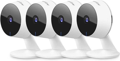Laview Security Cameras 4Pcs, Home Security Camera Indoor 1080P, Wi-Fi Cameras W - Image 1 of 4
