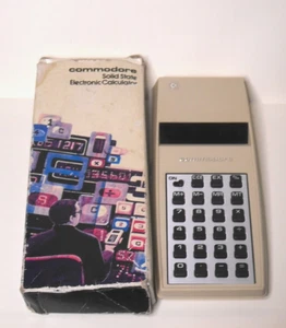 Commodore 7923 Vintage Electronic Calculator with original box - Untested _c8 - Picture 1 of 12