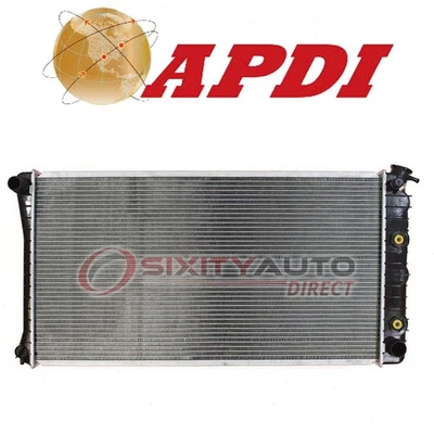 APDI Radiator for 1975-1976 Cadillac Fleetwood - Cooler Cooling Antifreeze gh Foto 1 de 4