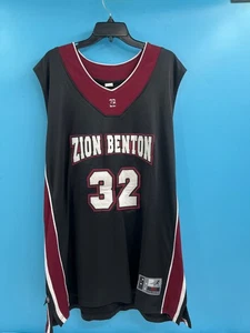 Zion Benton Herren #32 Harrison Basketball Trikot 3XL schwarz & weinrot - Bild 1 von 9