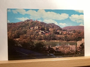 Shenandoah River and Harper’s Ferry, WV - Vintage Postcard - Picture 1 of 3