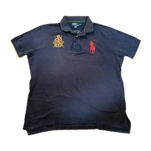 Vintage Polo Ralph Lauren RL Country Riders & Jockeys Embroidered Big Pony XXL - Picture 1 of 6