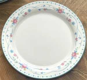 COUNTRY COTTAGE BLOSSOMS Set of 7 Salad Plates 8.5" Lenox Chinastone Vintage EUC - Picture 1 of 15