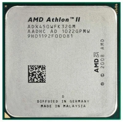 AMD Athlon II X3 450 3.2 GHz 3-Core 95W ADX450WFK32GM AM2+ AM3 CPU Processor - Image 1 of 4
