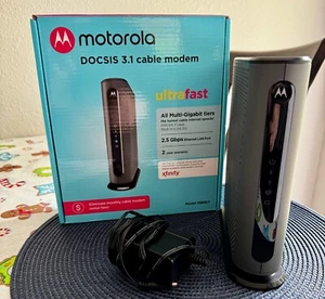 Motorola MB8611 Modem Cable - Black - Photo 1/3