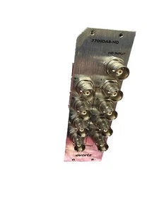 Evertz 7700DA8-HD HD-SDI Reclocking Distribution Amplifier 8 Outputs +3RU - Picture 1 of 7