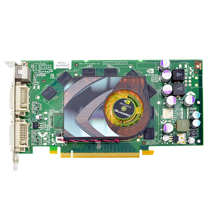 Nvidia Quadro FX 1500 256MB 2x DVI PCIe - Image 1 of 3