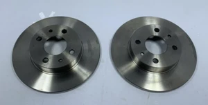 030064 COPPIA DISCHI FRENO ANTERIORI FIAT 500 PANDA PUNTO LANCIA Y ALFA ROMEO - Imagen 1 de 3