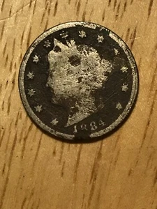 1884 #2 Victory Nickel - Picture 1 of 2