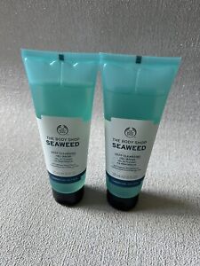 2 X Body Shop Seaweed Deep Cleansing Gel Wash 125ml. Combination Type Skin🌟 F&F